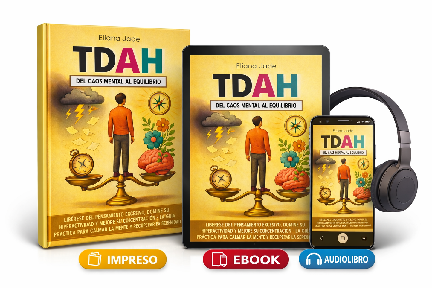 PACK PRINTED BOOK + DIGITAL BOOK + AUDIOBOOK